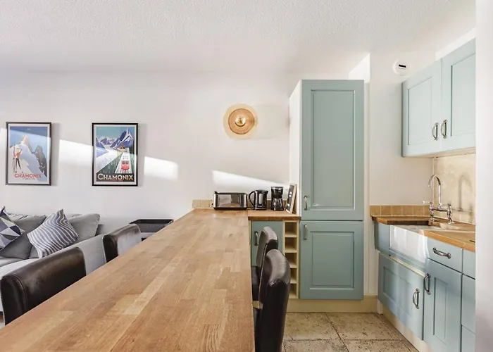 Apartament Beckett - Cocon Familial Balcon Vue 200m Gare Chamonix