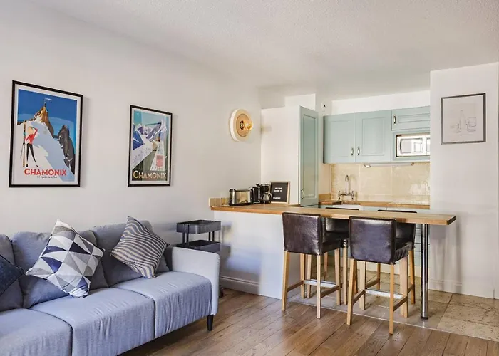 Beckett - Cocon Familial Balcon Vue 200m Gare * Chamonix